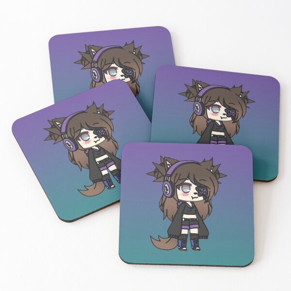 Item preview, Gacha Life Series - Karin the strange goth girl with the eye patch designed and sold by pignpix.