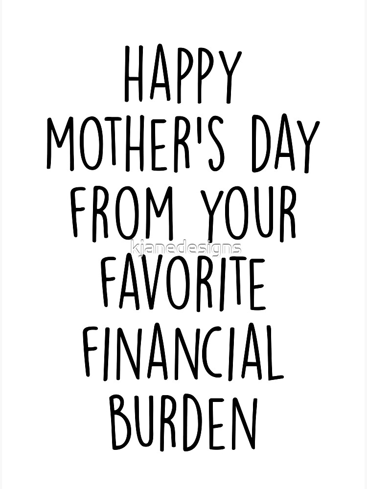 happy mothers day from your favorite