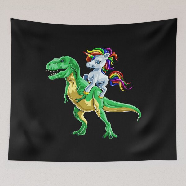Aperçu de l'œuvre Licorne à cheval Trex créée et vendue par Bendthetrend.