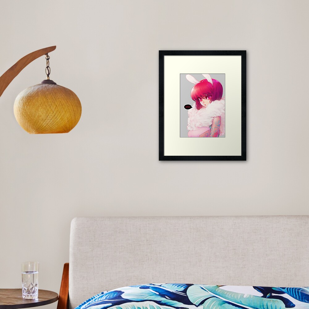 synthetic Framed Art Print