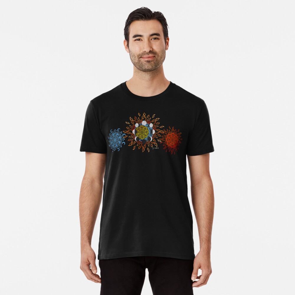 Vista previa del artículo con la obra «Camiseta premium», diseñado y vendido por Yruslex.