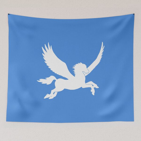Item preview, White Pegasus Silhouette designed and sold by ferinefire.