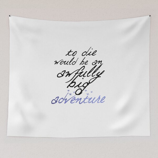 Item preview, Literature Lovers' Peter Pan Inspired "An Awfully Big Adventure" designed and sold by mulberrydragon.