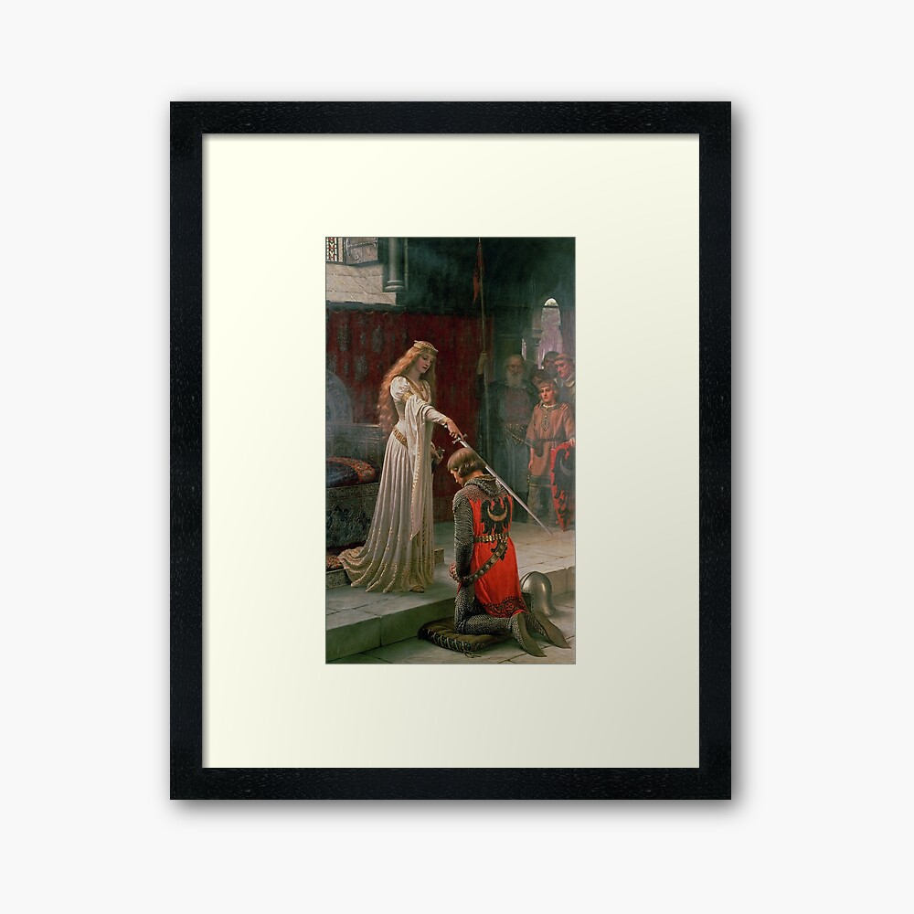 The Accolade by Edmund Blair Leighton, c. 1901 Photographic Print