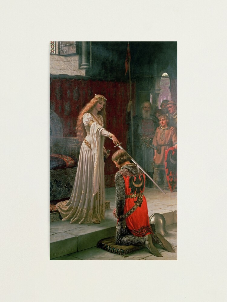 The Accolade by Edmund Blair Leighton, c. 1901 Photographic Print