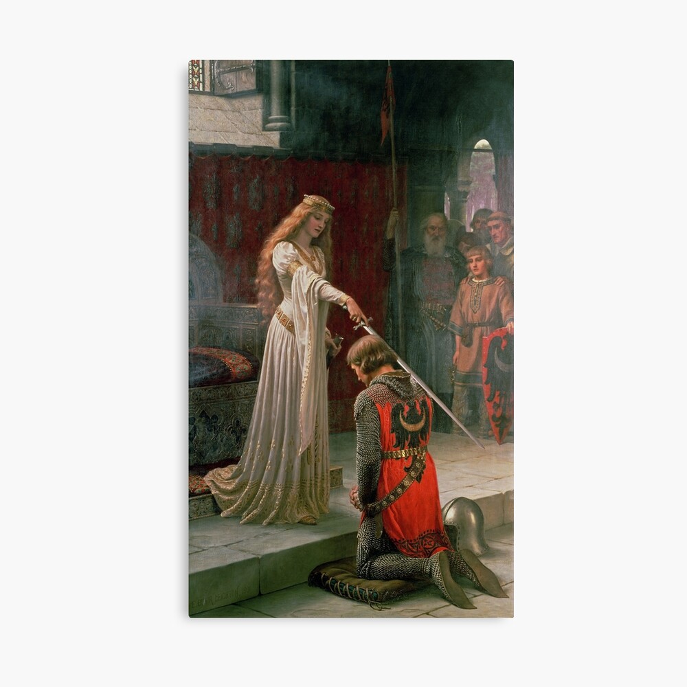 The Accolade by Edmund Blair Leighton, c. 1901 Photographic Print
