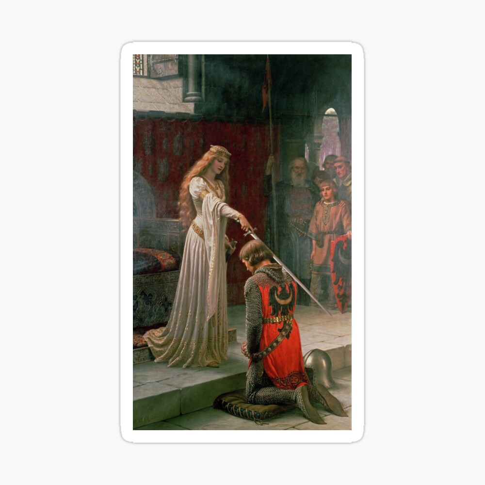 The Accolade by Edmund Blair Leighton, c. 1901 Photographic Print