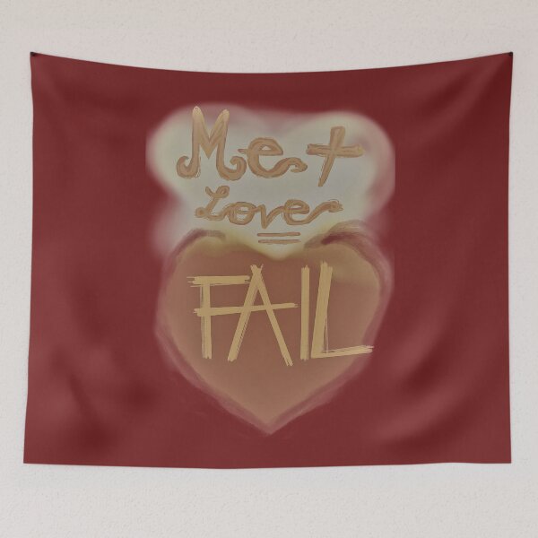 Item preview, Me + Love = Fail designed and sold by Moonie666.