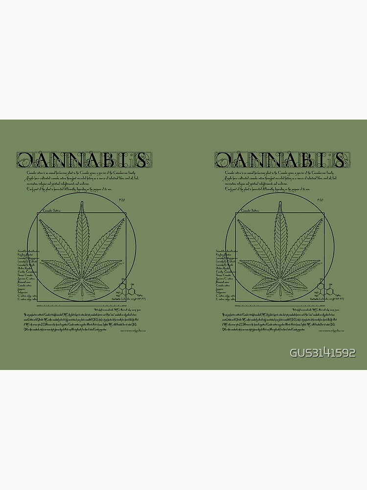 Vitruvian Cannabis by GUS3141592