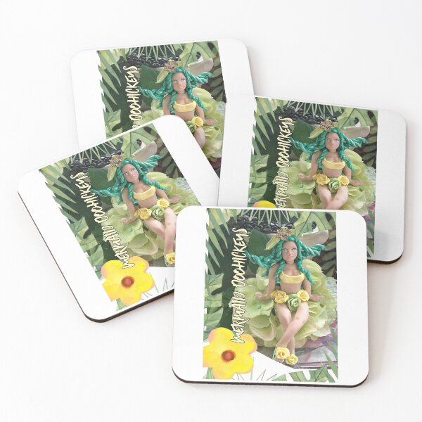 Item preview, Yellow and green flower girl designed and sold by Janhan.