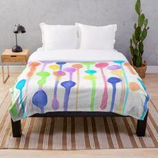 Manta Gotas de pintura