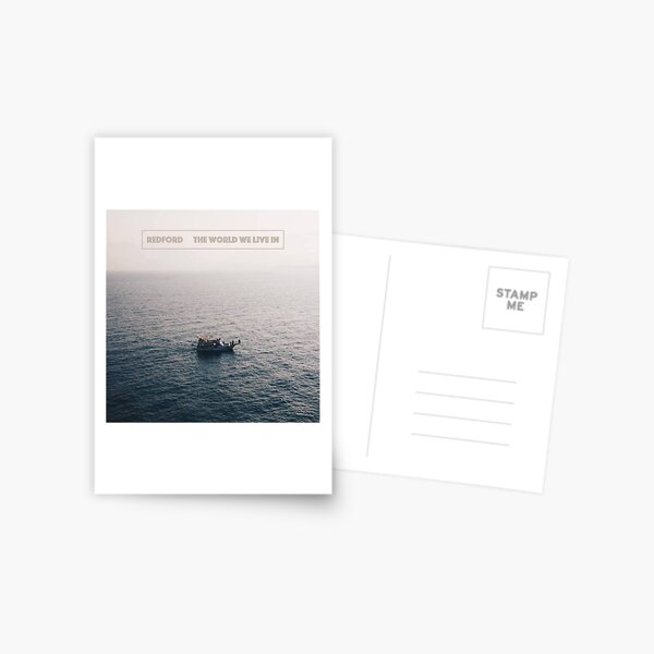 Redford - The World We Live In Postcard