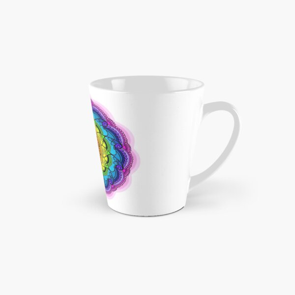 Rainbow Mandala Tall Mug