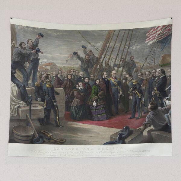 Item preview, England and America by W. Simpson (1859) designed and sold by allhistory.