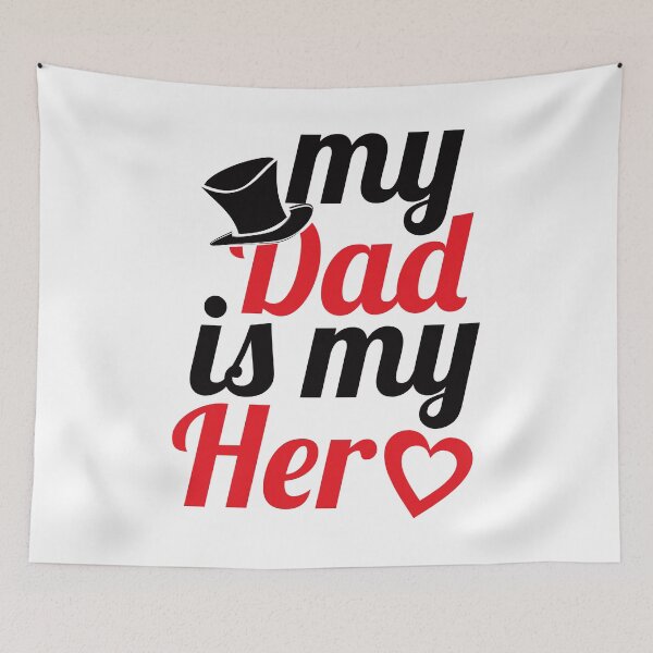 Item preview, my dad is my hero, father day designed and sold by fatrin99.