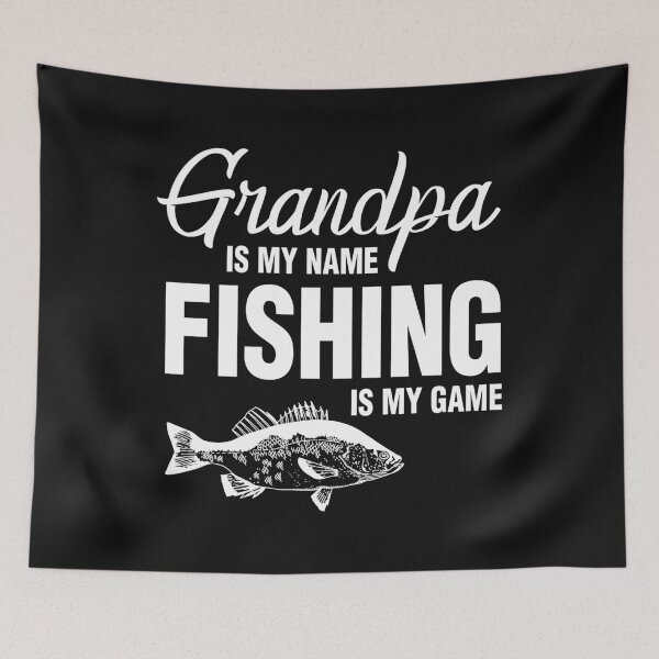 Item preview, Grandpa Is My Name Fishing  designed and sold by Bendthetrend.