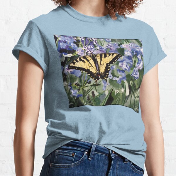 Yellow Swallowtail Butterfly Classic T-Shirt