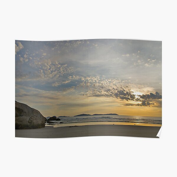 Evening at Wilsons Promontory, Victoria. Poster