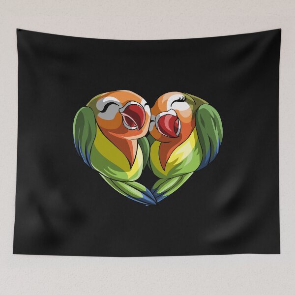 Item preview, Lovebirds Valentines designed and sold by Bendthetrend.