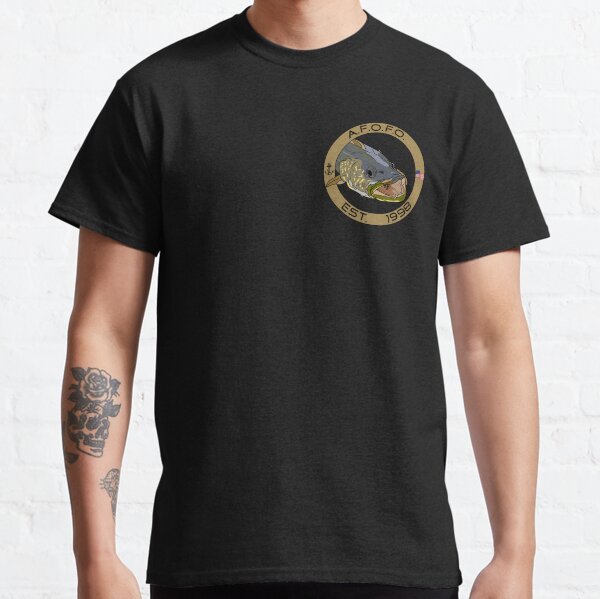All Fished Out A.F.O.F.O Logo Classic T-Shirt