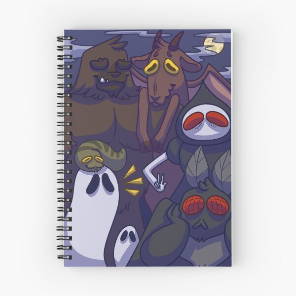Item preview, Cryptid Group Photo designed and sold by GinNin.