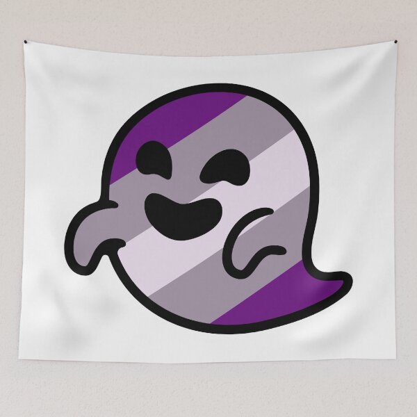 Item preview, Greysexual Pride Gaysper and Friends Gay Ghost LGBTQ LGBT designed and sold by DesignsofWhimsy.