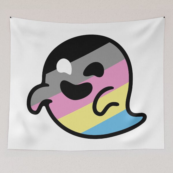 Item preview, Polygender Gaysper Ghost Poly Pride Gay LGBTQ LGBT designed and sold by DesignsofWhimsy.