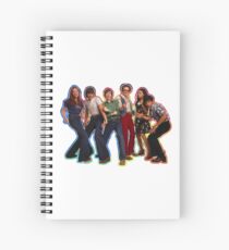 That 70s Show The Gang Tie Dye Spiral Notebook