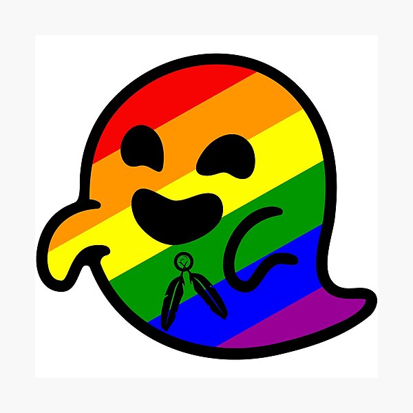 Item preview, Two Spirit 2S Pride Gaysper and Friends Gay Ghost LGBTQ LGBT designed and sold by DesignsofWhimsy.