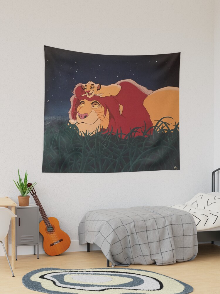 Lion discount king tapestry