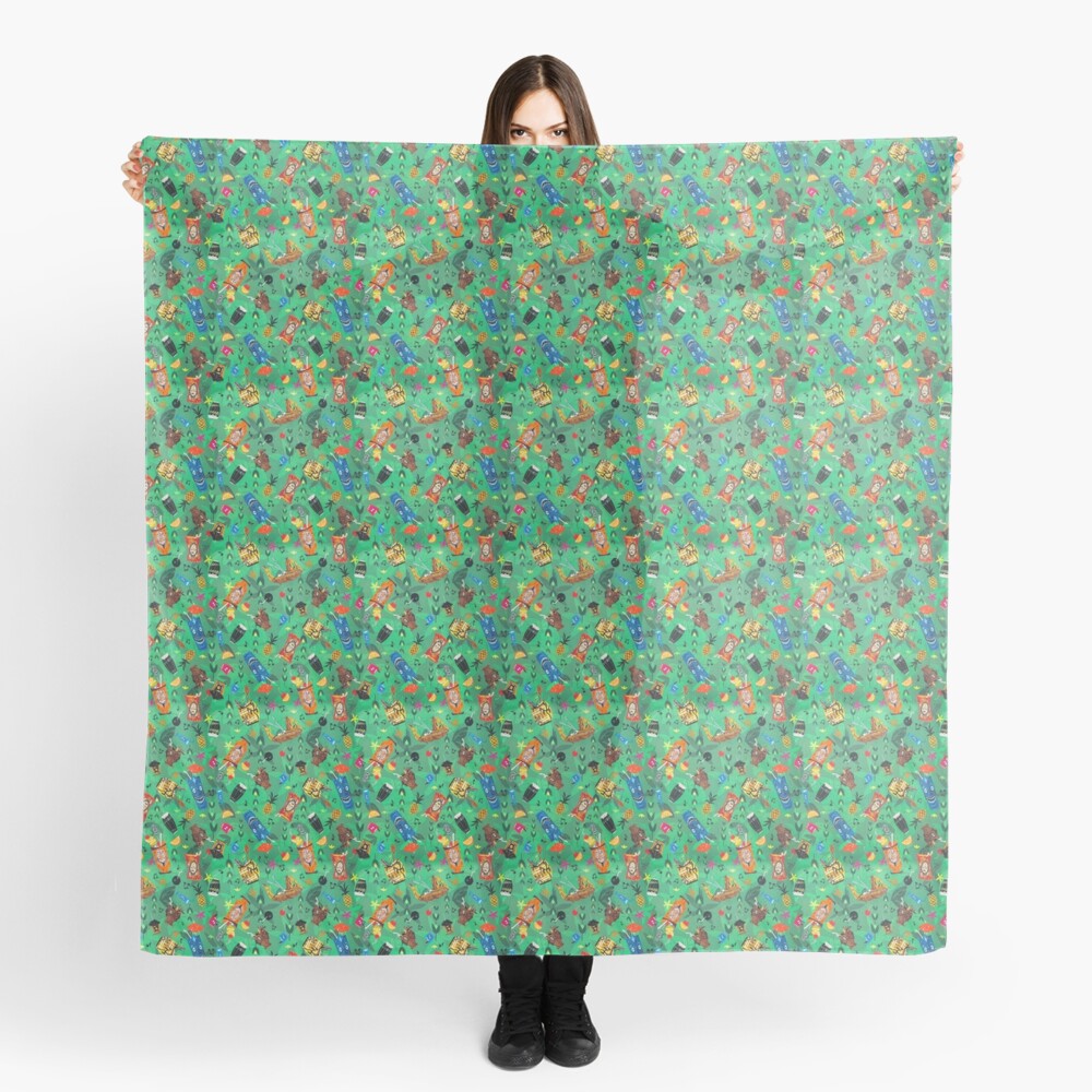 Trader Sam's Tiki Bar Scarf