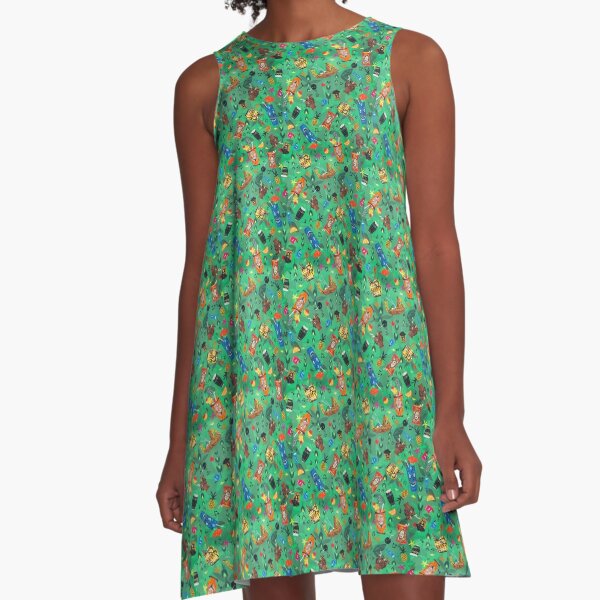 Trader Sam's Tiki Bar A-Line Dress