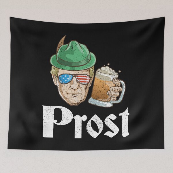 Item preview, Oktoberfest Prost  Sausage Beer Drinking designed and sold by Bendthetrend.