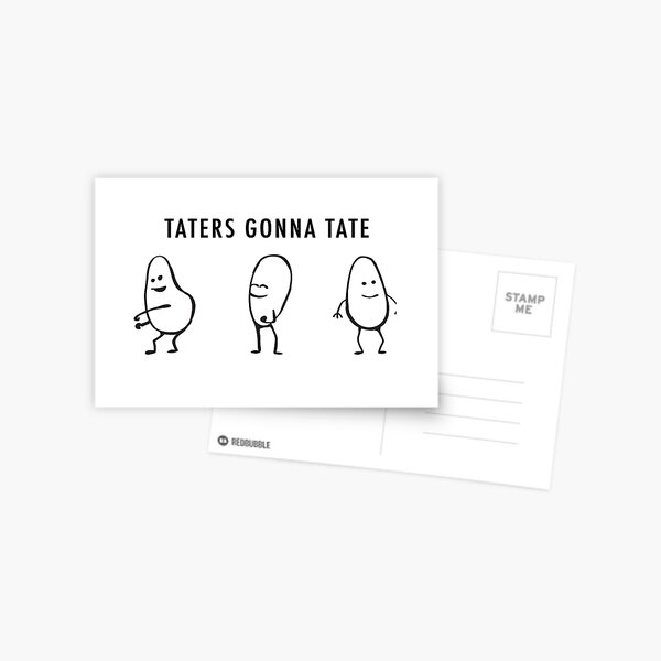Taters Postcard