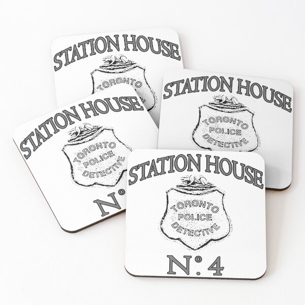 Item preview, Station House # 4 Grey Style designed and sold by michaelrodents.