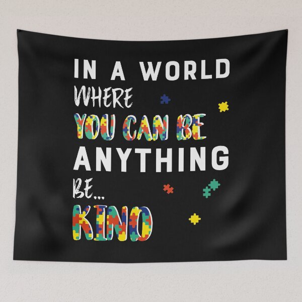 Item preview, Autism Be kind designed and sold by Bendthetrend.
