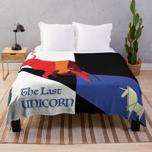 Item preview, The Last Unicorn Fights the Red Bull designed and sold by JanaMals.