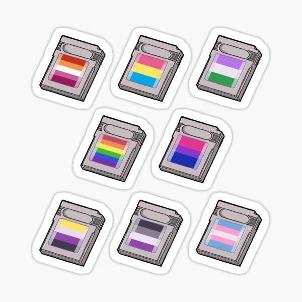 Item preview, Pride Game Cartridge Set designed and sold by piratical.