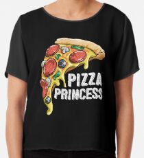 Pizza Princess Chiffon Top