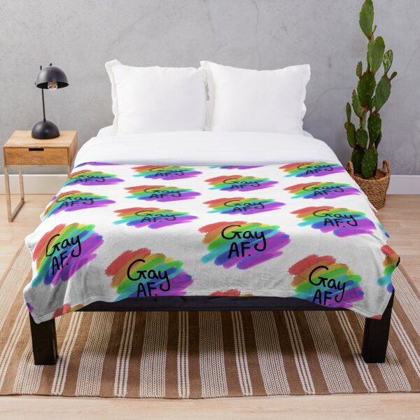 Aperçu de l'œuvre Gay AF Pride Design créée et vendue par Wildcard_Designs.