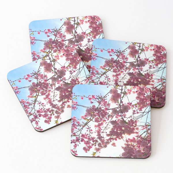 Item preview, Pink cherry tree floral spring blossoms  designed and sold by hollycooper.