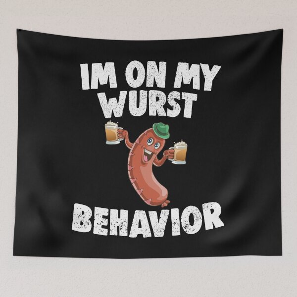 Item preview, Oktoberfest Sausage Beer Drinking designed and sold by Bendthetrend.