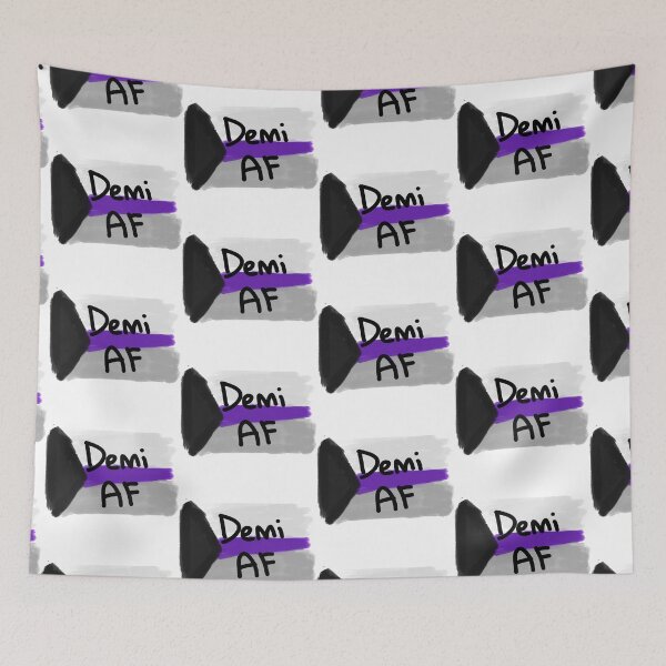 Item preview, Demi AF Pride Design designed and sold by Wildcard_Designs.