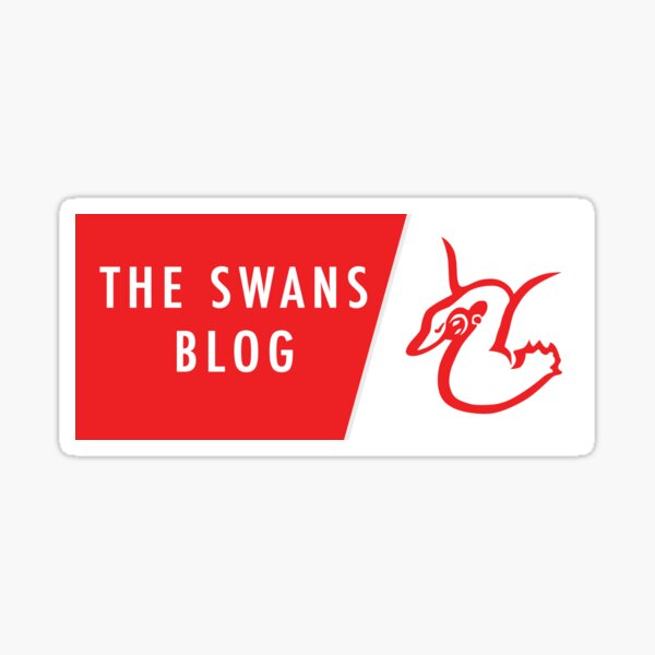 The Swans Blog (mug) Sticker