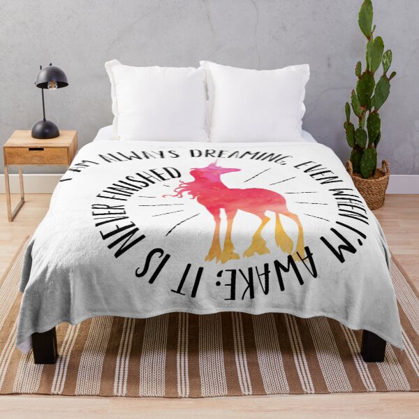 Item preview, The Last Unicorn - Always Dreaming designed and sold by littlebearart.