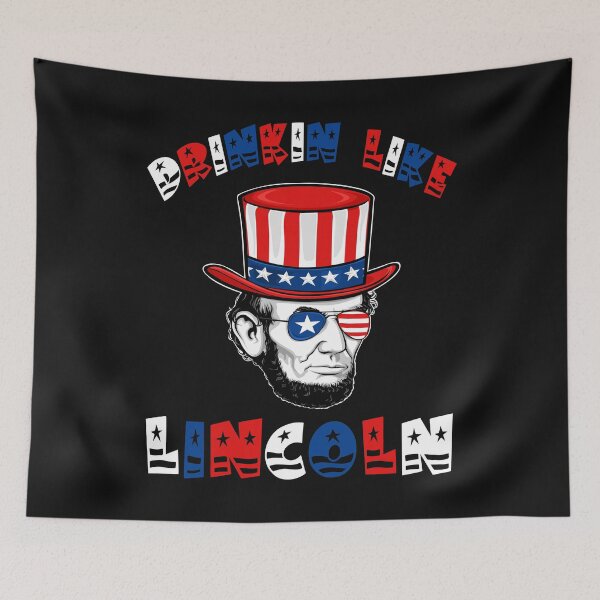 Item preview, Drinking Like Abraham Lincoln designed and sold by Bendthetrend.