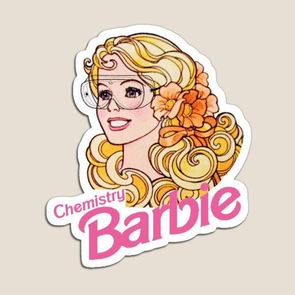 Chemistry Barbie Magnet