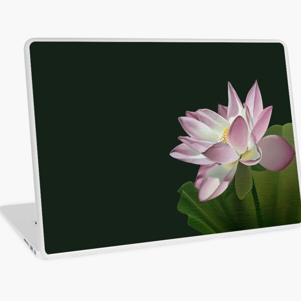 Lotus Flower in the Sun Laptop Skin