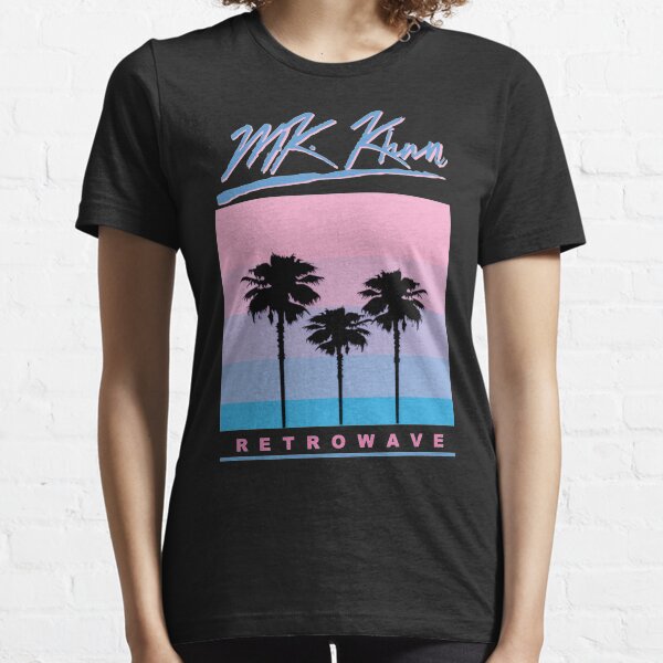 Retrowave Skyline Essential T-Shirt
