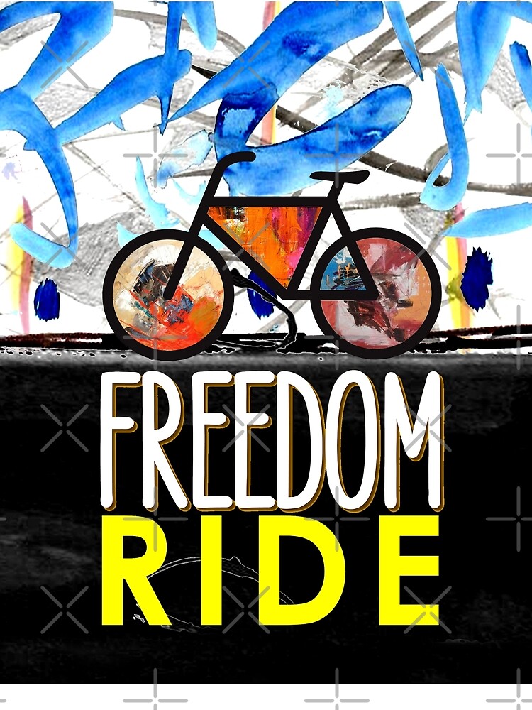 Thumbnail 3 of 3, Scarf, Freedom Ride designed and sold by gencodemirer.